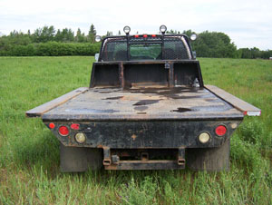 flat deck on Dodge 3500